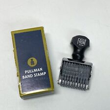 NEW Pullman 10 Number Stamp PN 0-10 Band Rubber Numbering Stamper Made in USA picture