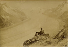 France Massif du Mont-Blanc Mer de Glace Vintage Print Albumin Print 18x2 picture