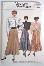 VERY EASY VERY VOGUE 9789 14-16-18 SKIRT PATTERN VINTAGE UNCUT picture