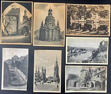 DRESDEN & LEIPZIG GERMAN ANTIQUE POSTCARDS (21) - Victorian, travel, unused picture