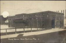 West Buxton ME Power House c1910 Real Photo Postcard picture
