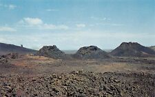 Vtg Postcard 1960s Arco Carey Idaho Craters Moon Volcano Lava Spatter Cones K8 picture