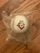 ⚾️Vtg Tony the Tiger Baseball 1990's Kelloggs Promo, Leather, Red Stitching, Toy picture