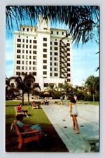 Sarasota Florida Terrace Hotel and Shuffle Board Postcard picture