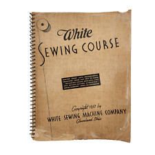 White Sewing Course 1937 Pattern Alteration Color Harmony Grooming Laundering picture