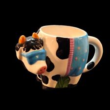 3D Ceramic Coffee Tea Cool Moo Cow Mug By RUSS Mug A Mania In Sunglasses picture