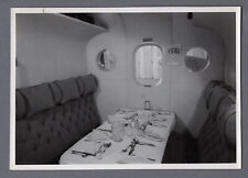 BOAC SHORT SUNDERLAND FLYING BOAT CABIN CHARLES E BROWN LARGE ORIGINAL PHOTO 1 picture