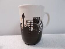 Vintage EIT England New York City Skyline Embossed Ceramic Coffee Tea Cup Mug picture