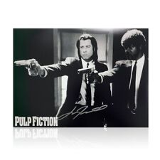 John Travolta Signed Pulp Fiction Film Poster: Divine Intervention picture