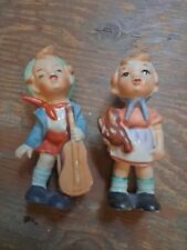 Lipper & Mann Kissing Couple.  Holding Guitar Figurines Vintage  Has Label. picture