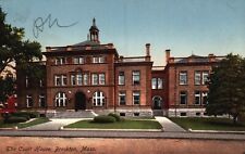 Postcard MA Brockton, Massachusetts The Court House Old PC Vintage a5279 picture