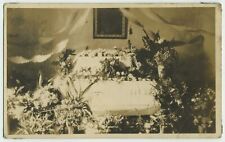 1928 La Union El Salvador Child Funeral Casket Photo A. Reyes L. RPPC A1 picture