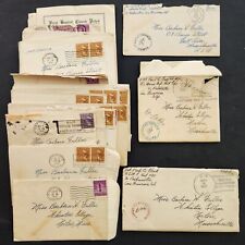 1942 vintage WWII LOVE LETTERS from USMC PAUL CLARK to BARB FULLER wheaton coll picture