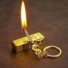Gold Bar Matches Kerosene Lighter Novelty Strike Match Style (Without oil) picture
