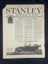 Magazine Ad* - 1917 - Stanley Steamer - Stanley Motors - Newton, MA picture