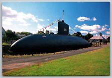 USS Albacore Navy Submarine Portsmouth New Hampshire Shipyard postcard  (A3) picture