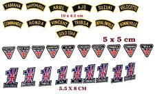 Beautiful Motorcycles Biker Rocker Banner Badges Patches Iron Sew On Jacket New picture