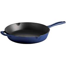 Cobalt - Tramontina Enameled Cast-Iron 12-in. Skillet. |1501 picture