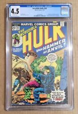 Incredible Hulk #182 CGC 4.5 1st app of Hammer and Anvil - 3rd Wolverine picture
