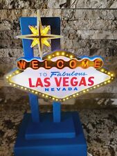 Welcome to Fabulous Las Vegas Nevada Sign with Flashing Lights 12