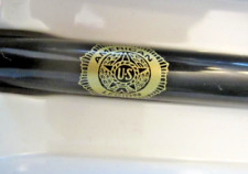 Vtg Vintage Parker AMERICAN LEIGON Black with Chrome Arrow Ballpoint Pen picture