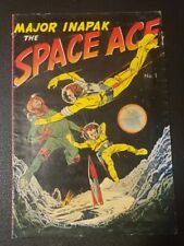 Major Inapak The Space Ace  #1 Mahazine Enterprises 1951 Atomic Age  picture