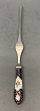 A.E. Lewis & Co Floraine Imari Style Stainless Steel Pick Sheffield England VTG picture
