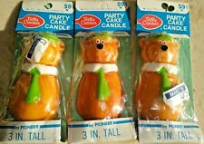 3 BETTY CROCKER /PIONEER PARTY CANDLES: YOGI BEAR picture
