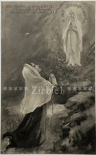 La Vie De Bernadette, Antique Italian Holy Devotional Postcard. picture