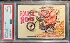 1972 Donruss Silly Cycles #31 Road Hog PSA 8 NM-MT Non-sport Card picture