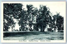 Columbia Missouri MO Postcard Gordon Manor Stephens College Trees Building c1940 picture