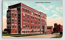 Postcard Wisconsin Milwaukee WI COlumbia Hospital 1910s Unposted Divided Back picture