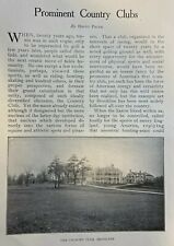 1905 Country Clubs Brookline Myopia Norfolk Hunt Danvers Misery Island picture