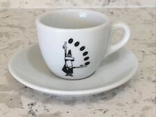 Bialetti Porcellana White Espresso Demitasse Cup & Saucer Set picture