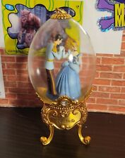 Disney Franklin Mint Cinderella Easter Egg Vintage Gold Footed picture