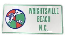 Wrightsville Beach NC North Carolina Metal License Plate Coastal Boating picture