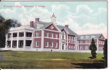 Woman's Building University Illinois Champaign-Urbana Vintage Postcard picture