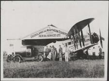 Arrival of DH 61 Giant Moth biplane Apollo 1929 AVIATION OLD PHOTO picture