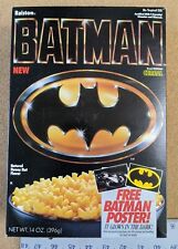 1989 RALSTON BATMAN CEREAL SEALED FULL BOX NIB picture
