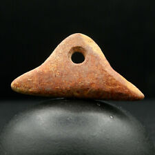 KYRA MINT - Ancient MARLY Chalk PENDANT - 15.4 mm long - Saharian NEOLITHIC picture