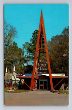 Florida's Silver Springs Prince of Peace Memorial Postcard picture