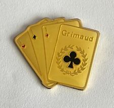 21 - Pin's GRIMAUD CARD GAME - Ace Square picture
