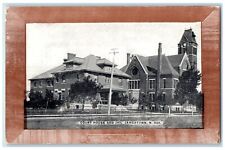 c1910's Court House And Jail Building Jamestown North Dakota ND Antique Postcard picture