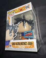 Funko Pop DBS Goku Ultra Instinct Sign #1232 NYCC 2022 Official Con Sticker picture