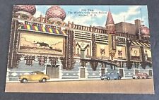 Postcard: Side View the World's Only Corn Palace ~~ Mitchell, South Dakota picture