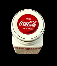 VERY RARE  Coca-Cola 3-Piece Canister Jar Set says 