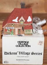 DEPT 56 THE CHOP SHOP 58331  HERITAGE DICKENS VILLAGE SERIES CHRISTMAS picture