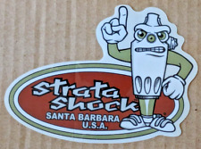 Vintage Mountain Bike Stickers Strata Shock Santa Barbara & Sobe Energy Drink picture
