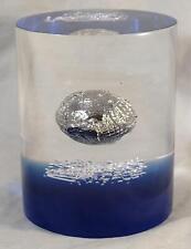 Vintage NASA Earth Globe Acrylic Lucite Paperweight picture