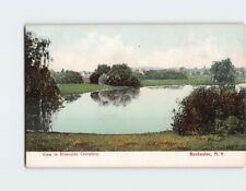 Postcard View in Riverside Cemetery Rochester New York USA picture